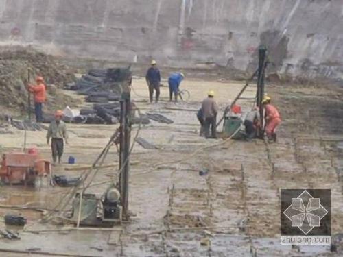 盖州我公司承建北京房山区水池地基注浆加固工程